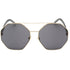 Marc Jacobs Hex Grey Lensed Gold Sunglasses Marc4 0RHL IR